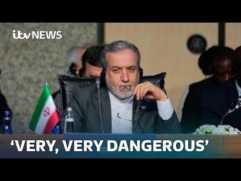Iran launches drone attack on northern Israel as conflict moves into second week | ITV News