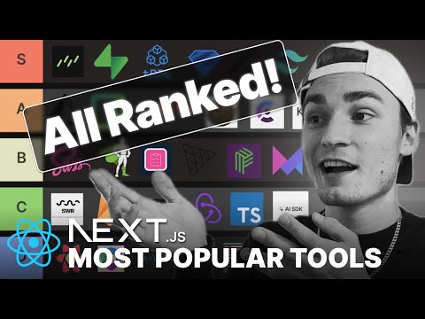 I Ranked The 29 Most Used Web Development Tools and Libraries for 2025