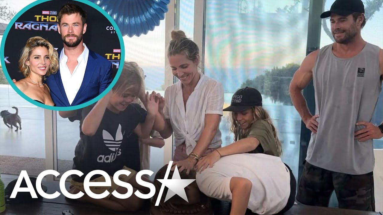 Chris Hemsworth & Elsa Pataky Spark Debate Over Son’s Birthday Cake Prank