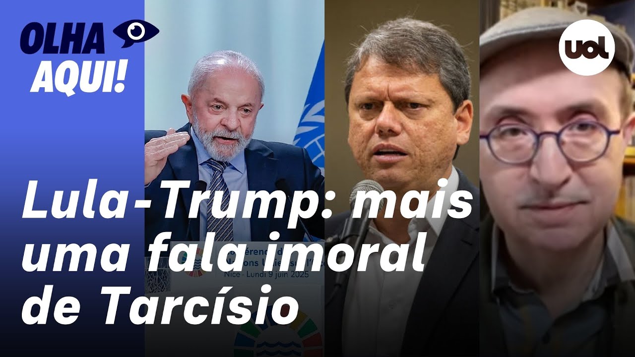 Reinaldo Tarcísio que não dialoga com o democrata Lula quer sujeição de brasileiro a um autocrata