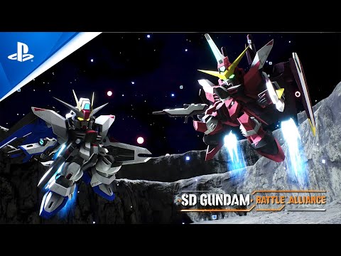 SD Gundam Battle Alliance – Release Date Announcement Trailer | PS5 & PS4 Games