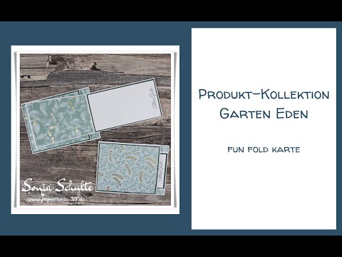 Anleitung #443: Fun Fold Karte | Produkt-Kollektion Garten Eden