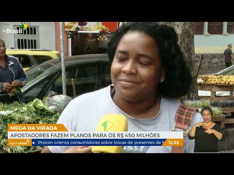 Apostadores da Mega da Virada fazem planos para prêmio de R$ 450 mi