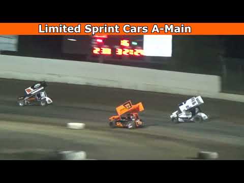 Grays Harbor Raceway, August 18, 2023, Limited Sprint Cars A-Main - dirt track racing video image