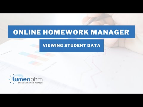 OHM Canvas / D2L / Blackboard – Viewing Student Data