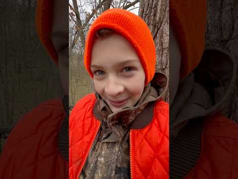 First Buck! #hunting #reaction #deer #deerhunting #hunting #bowhunting #wildlife #buck #fyp #epic