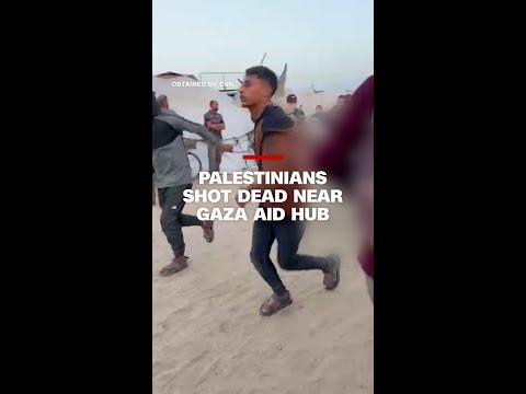 Palestinians shot dead near Gaza aid hub