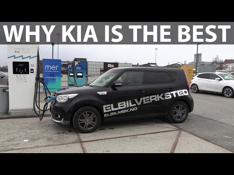 Kia Soul 27 kWh vs Ioniq, i3 and e-Golf charging comparison