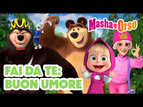 💥 Masha e Orso ✂️🎨 FAI DA TE: Buon umore 💛✨ DIY: Good mood 🎬 Cartoni animati per bambini