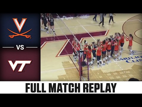Virginia vs. Virginia Tech Full Match Replay | 2023 ACC Volleyball