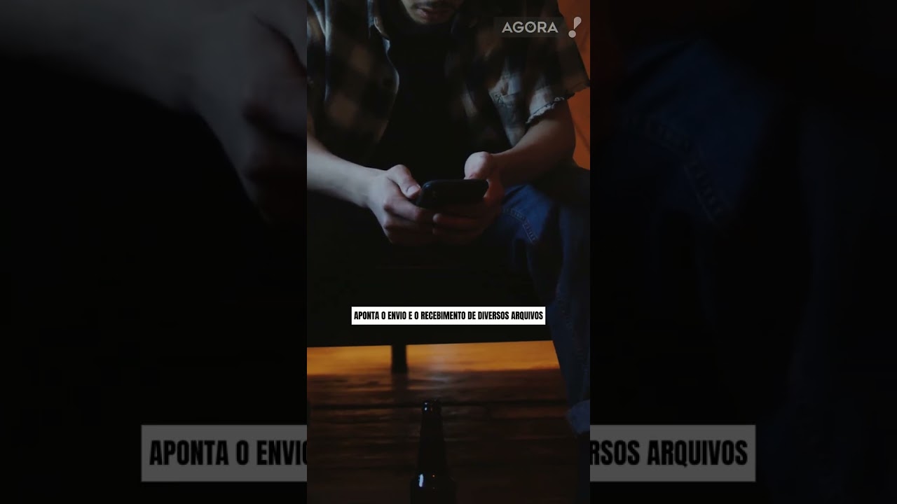 Adolescente é apreendido por compartilhar imagens de abuso infantil.