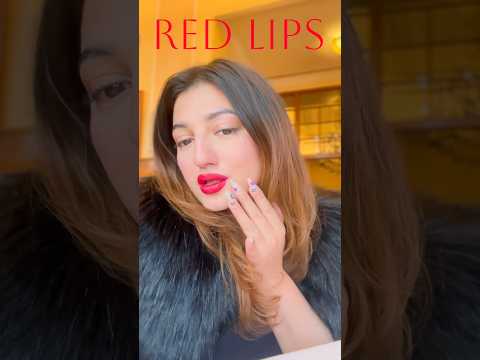 This red affordable lipstick 💄 #redlipstick #simplynam #redlips  #drugstorefind