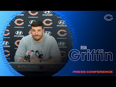 Ryan Griffin is excited to get to work | Chicago Bears video clip