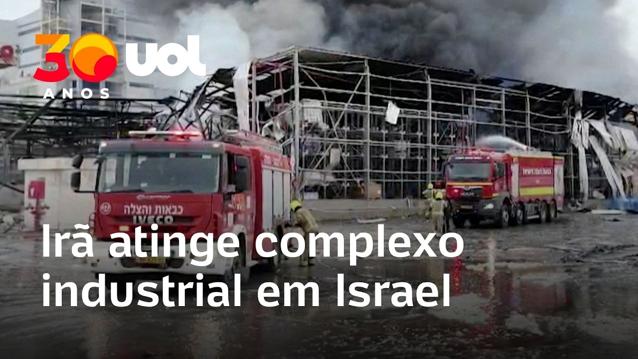 Irã atinge complexo industrial em Israel enquanto diplomacia tenta avançar