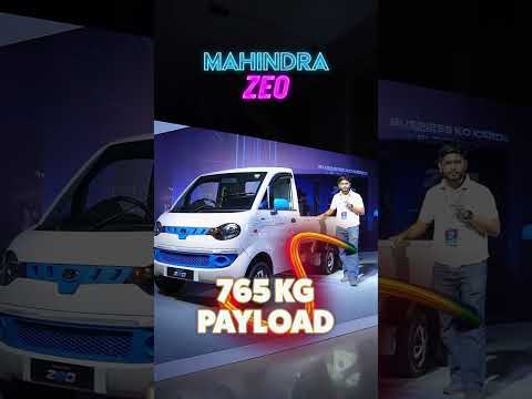 Mahindra LMM | Mahindra Zeo with a high payload of 765 kg.