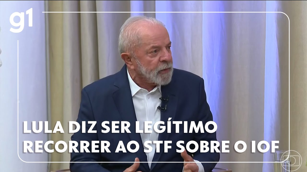 Lula diz que é legítimo recorrer ao STF para manter o aumento do IOF