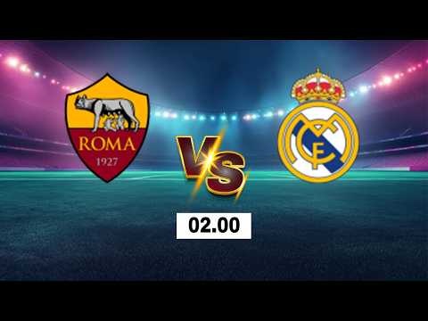 LIVE 🔴 <strong>AS</strong> Roma vs Real Madrid | UEFA Champions League <strong>2026</strong> | Live Score