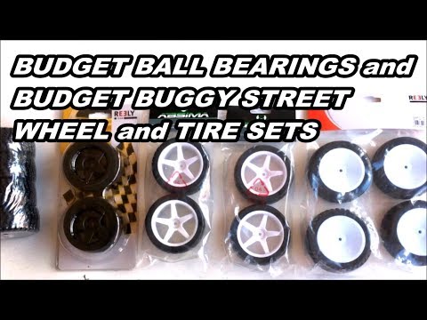 New Arrivals! RC Budget Ball Bearings and Budget Buggy On Road Wheel/Tire Sets! RC Hauls May 2017 - UCHcR-O2hVrKGKRYvN1KUjOg