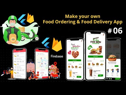 Food Ordering and Delivery System Project – Flutter iOS & Android FoodPanda Clone App with Firebase