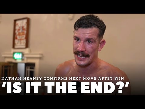 ‘FRANK WARREN KNOWS WHATS NEXT…’ EMOTIONAL NATHAN HEANEY REACTS TO WIN | RETIREMENT TALK? | STOKE