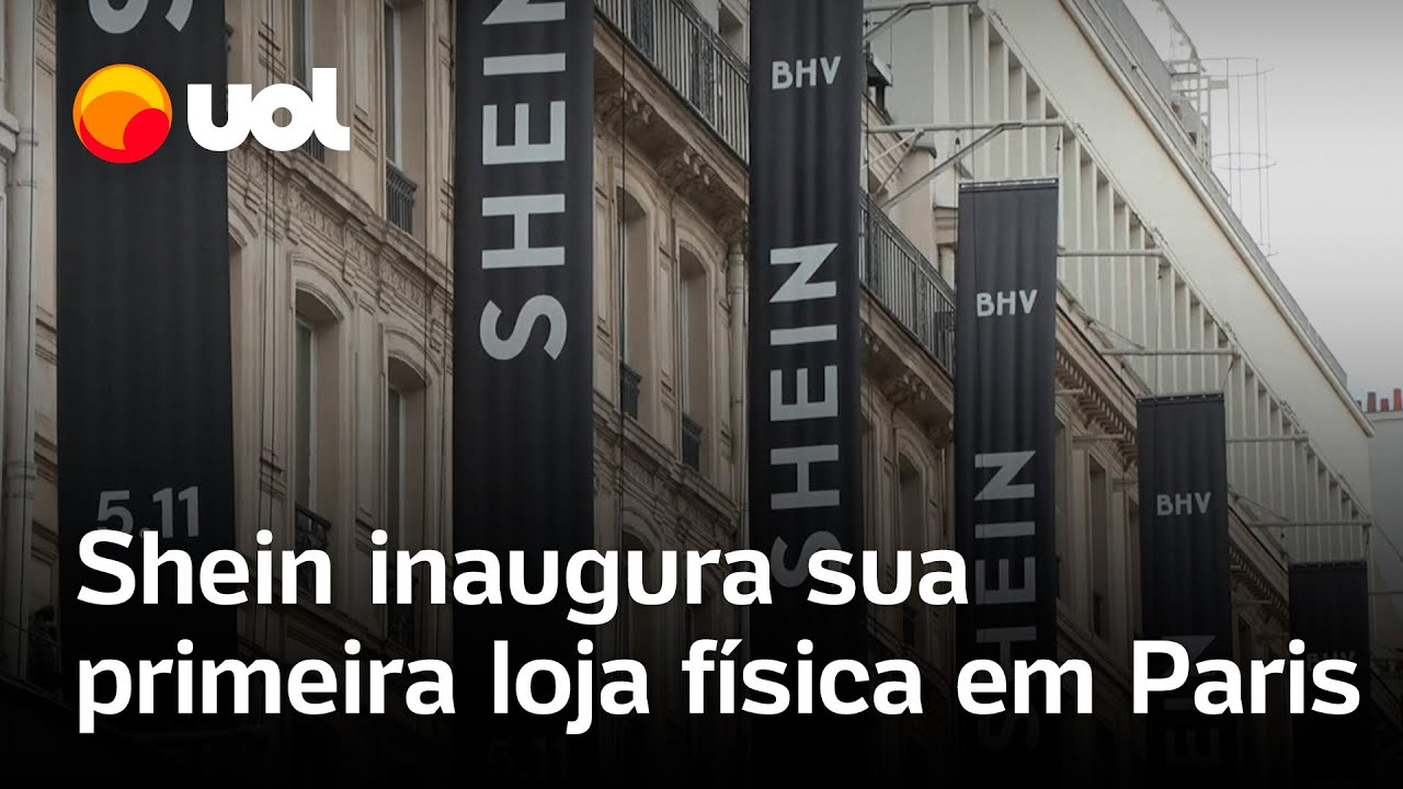 Paris inaugura 1ª loja da Shein no mundo apesar das investigações por venda de bonecas sexuais TV Online Paris inaugura 1ª loja da Shein no mundo apesar das investigações por venda de bonecas sexuais