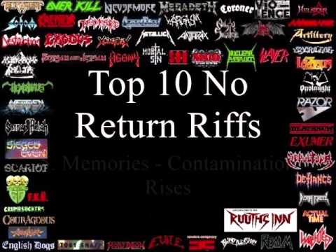 No Return Top 10 Riffs