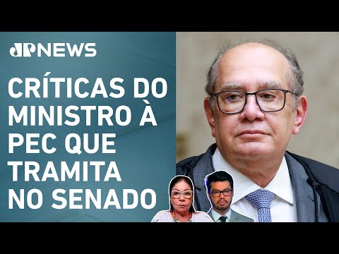 Gilmar Mendes: “Não faz sentido proibir ministros do STF no TSE”; Dora Kramer e Kobayashi analisam