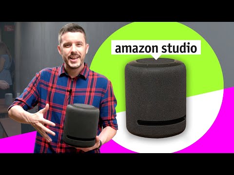 Amazon's high-end Echo Studio smart speaker hands-on first impressions - UCOmcA3f_RrH6b9NmcNa4tdg