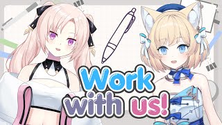 【Gogh】 Work with me and @AoiTokimori ! Let's be productive together!【C
