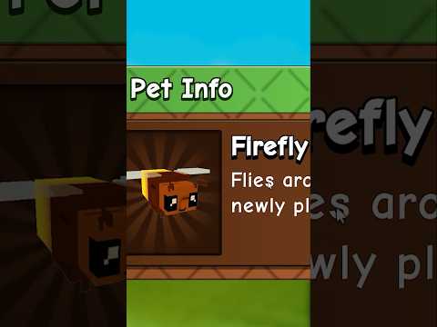 THE NEW FIREFLY PET IS OP In Grow a Garden 2 Roblox #firefly #newpet #newupdate #gag2 #newseed