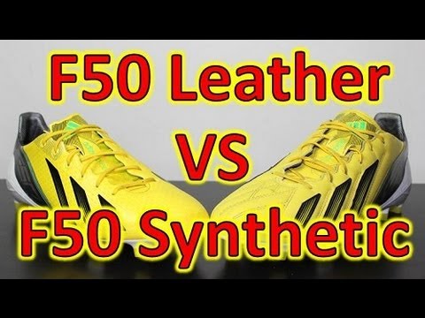 Adidas F50 adizero miCoach 2 Leather VS Synthetic - Comparison + On Feet - UCUU3lMXc6iDrQw4eZen8COQ