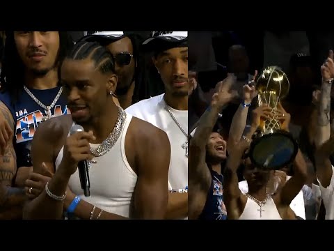 2025 NBA Champions: Oklahoma City Thunder Roster Gratitude