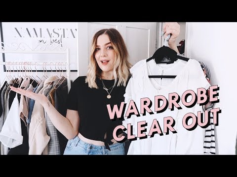HUGE WARDROBE CLEAR OUT & DECLUTTER | ORGANISE WITH ME | I Covet Thee
