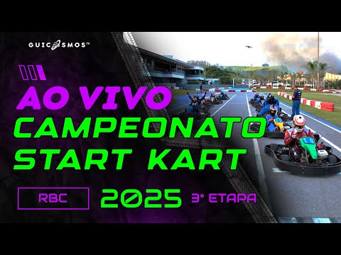 🔥 CAMPEONATO START KART AO VIVO NO RBC! Disputa de tirar o fôlego!