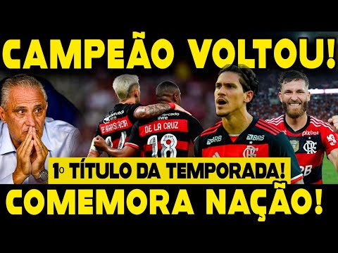 CAMPEÃO VOLTOU! FLA CONQUISTA TAÇA GUANABARA! SHOW DE BOLA DO MENGÃO!