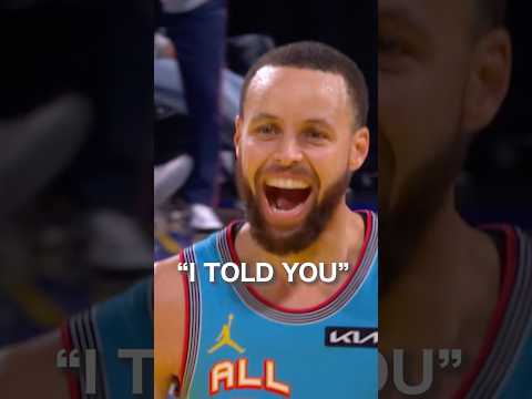 Stephen Curry Puts the STAR in NBA All-Star 🌟 | #shorts