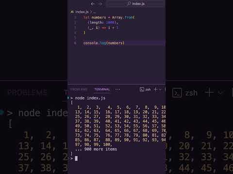 Cool Array Trick in JavaScript  #javascript #programming #coding #webdev #javascriptdev