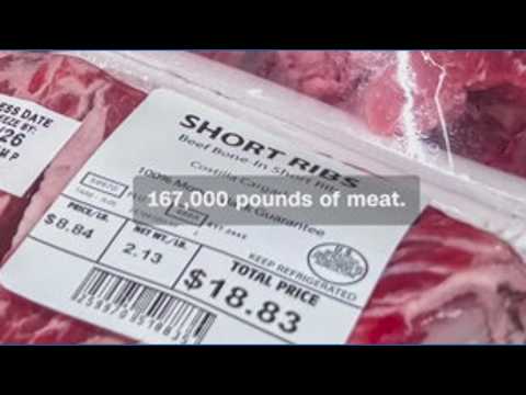 <strong>More</strong> than 167,000 pounds <strong>of</strong> meat recalled
