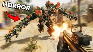 YouTube thumbnail for Enardo's video titled 'The Scariest Extraction Shooter Game - Active Matter'