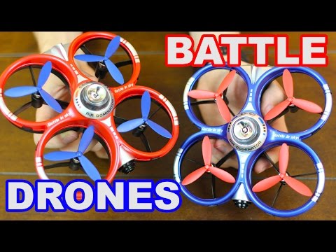 Battle Drones - Husband Vs Wife - Cheerson CX-60 Fighting Quadcopters - TheRcSaylors - UCYWhRC3xtD_acDIZdr53huA