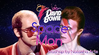 Space Man - David Bowie vs. Elton John (Mashup)