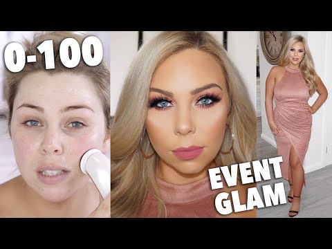 0-100 EVENT GLAM GET READY WITH ME! SKINCARE, MAKEUP & HAIR - UChplUdodMCdfZfmTQbRhNWw