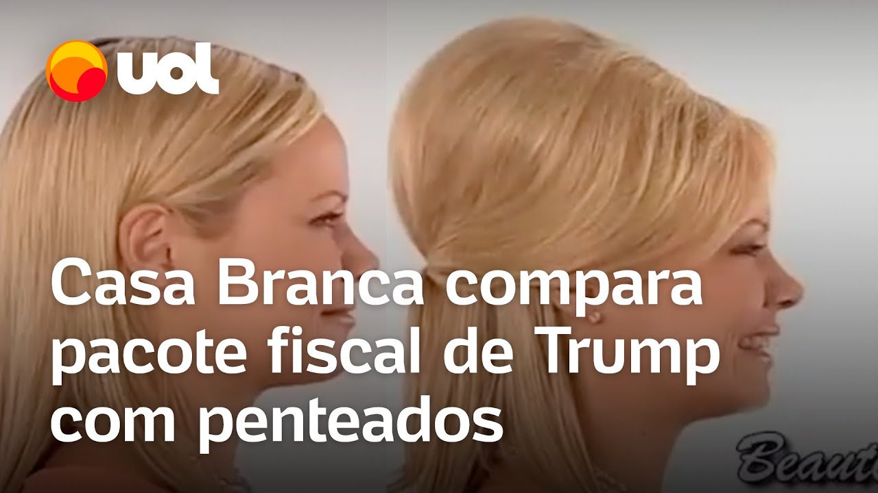 Big Beautiful Bill Casa Branca compara pacote fiscal de Trump com penteados de cabelo