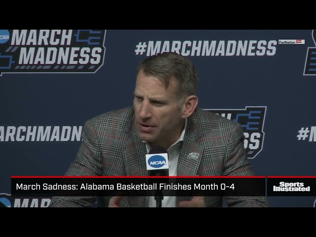March Sadness: Alabama Basketball Concludes Season With 0-4 Record