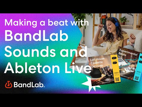 Making a beat with BandLab Assistant app, BandLab Sounds and Ableton Live (BandLab Tutorial)