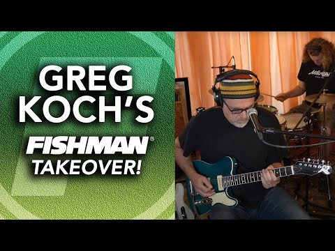 Greg Koch's Fishman Takeover! 7-16-2021 Live Music