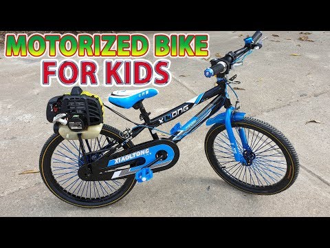 Build a Motorized Bike For Kids Using Grass Cutter 2-Stroke Engine - Tutorial - UCFwdmgEXDNlEX8AzDYWXQEg