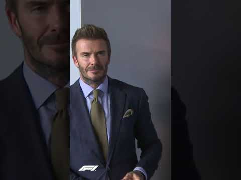 "Wow!" ? David Beckham Reacts To A Super Quick Pit Stop #Shorts