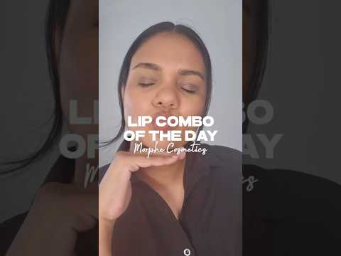 MORPHE LIP WHIPPED LIP COMBO 🤎 #morphe #browngirlmakeup