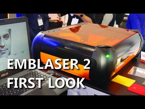 Checking out the Emblaser 2 Desktop Laser Cutter and Engraver! Austech 2017 - UCxQbYGpbdrh-b2ND-AfIybg